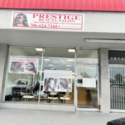 Prestige Beauty Salon - Front of salon