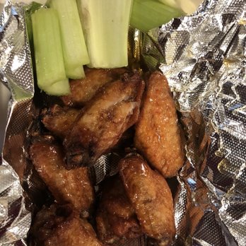 Mya's Fried Chicken - Hot Honey Wings and celery - Food Trucks Near Me - Columbus, Ohio Mya's Fried Chicken - Hot Honey Wings and celery - Food Trucks Near Me - Columbus, Ohio