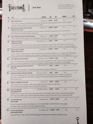 Photo of Lost & Found Beer Garden - Oakland, CA, US. beers amazingly low priced but noticed bartender charging everyone $7. j didn't mind. get the Kiltlifter.