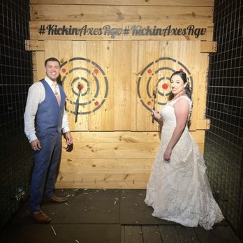 Kickin Axes - Have our mobile trailer out for your big day! - Axe Throwing Near Me - McAllen, Texas Kickin Axes - Have our mobile trailer out for your big day! - Axe Throwing Near Me - McAllen, Texas