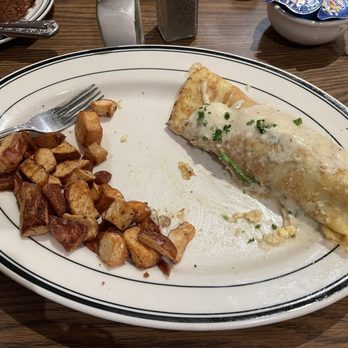 Mimi's Cafe - Breakfast Crepe- I was hungry and ate one! With country potatoes Delicious! - Breakfast & Brunch Near Me - Los Angeles, California Mimi's Cafe - Breakfast Crepe- I was hungry and ate one! With country potatoes Delicious! - Breakfast & Brunch Near Me - Los Angeles, California