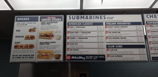 Menu photo 1 Jersey Mike's Subs Hesperia, CA