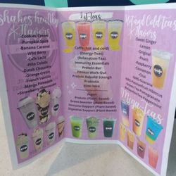 Connecticut Nutrition - There was a wide range of options from healthy flavors, "Lil Teas", vegan (plant-based) and post-workout protein drinks.