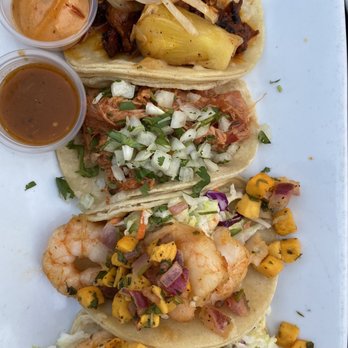 Madero 1899 - Taco Tuesday - Grilled Shrimp Taco, Al Pastor Taco, Chicken Taco - Mexican Near Me - Fullerton, California