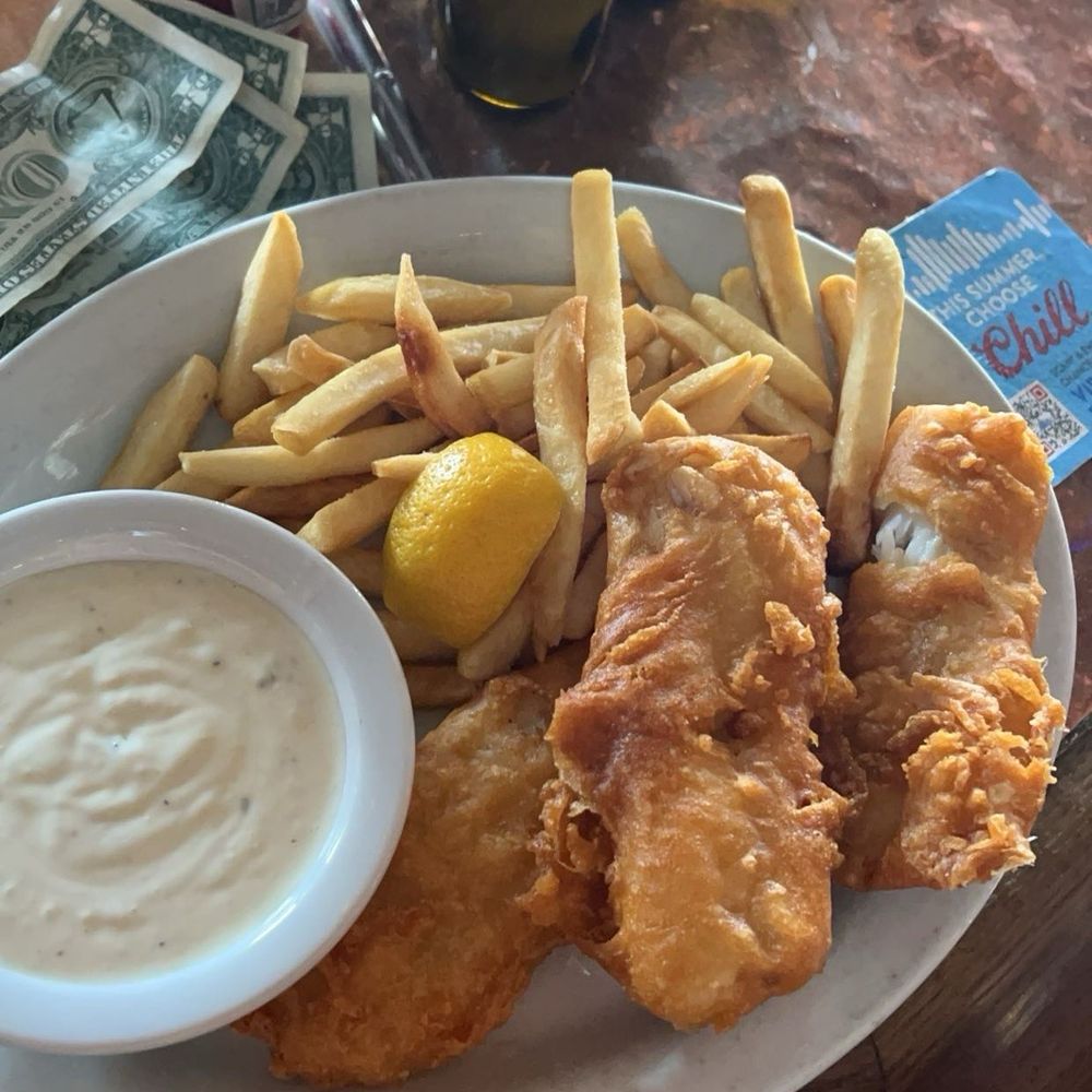 Turk's Dana Warf - Bar area fish and Fish & Chips. Good eats. - Dive Bars Near Me - Dana Point, California Turk's Dana Warf - Bar area fish and Fish & Chips. Good eats. - Dive Bars Near Me - Dana Point, California