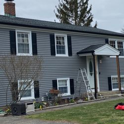 A&L Custom Builders - New Black Seamless K Style Gutters in Milford CT