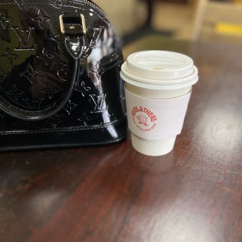 Here & There - Lavender Latte - Coffee & Tea Near Me - Stanton, California Here & There - Lavender Latte - Coffee & Tea Near Me - Stanton, California