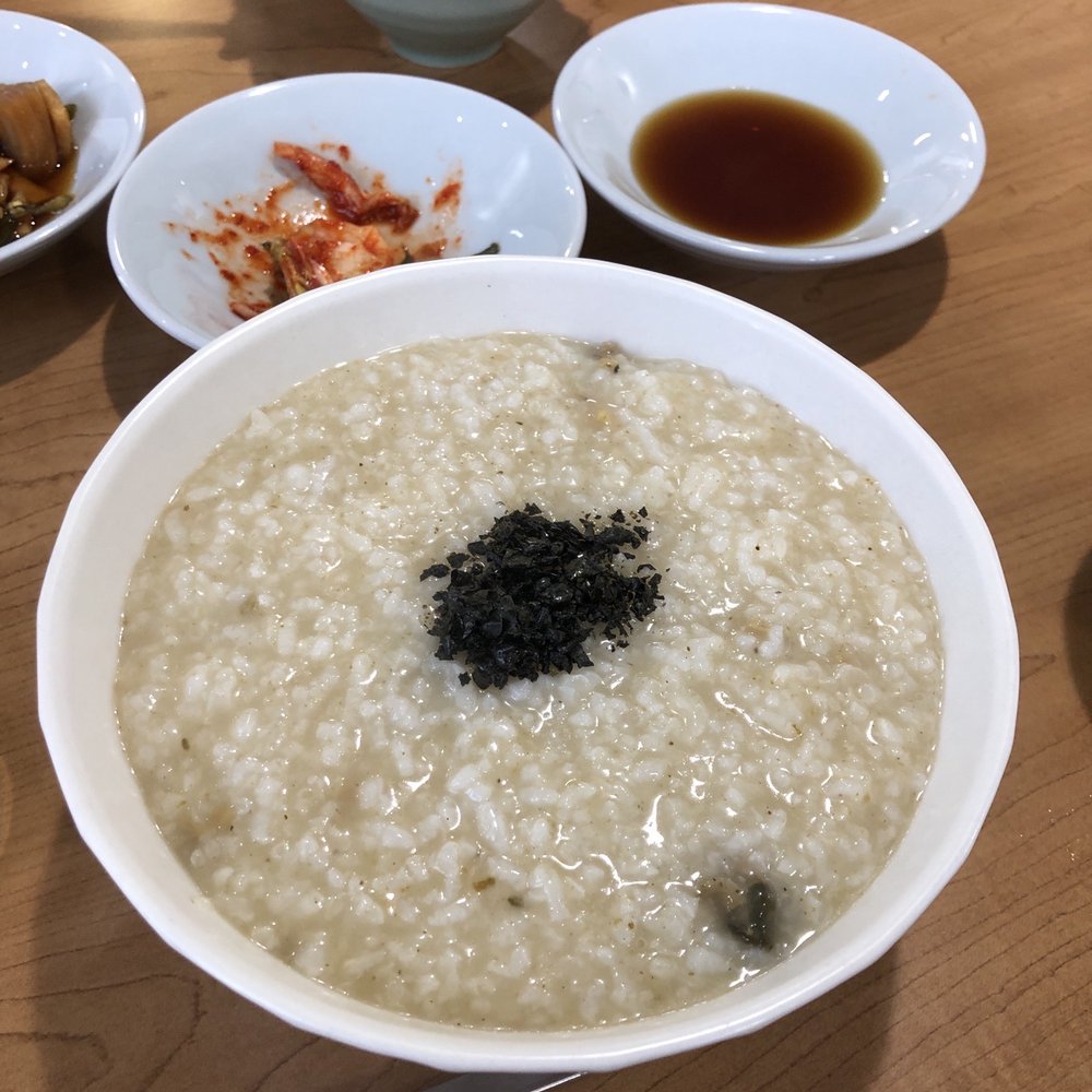 Ireh Restaurant - Abalone Jook with Seaweed - Korean Near Me - Honolulu, Hawaii Ireh Restaurant - Abalone Jook with Seaweed - Korean Near Me - Honolulu, Hawaii