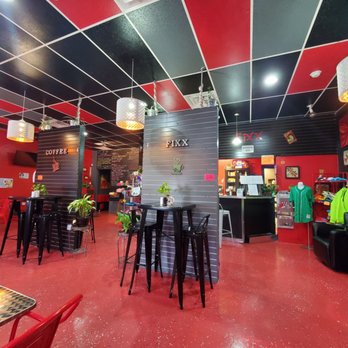 Coffee Fixx - the interior of a coffee shop - Coffee & Tea Near Me - Amarillo, Texas