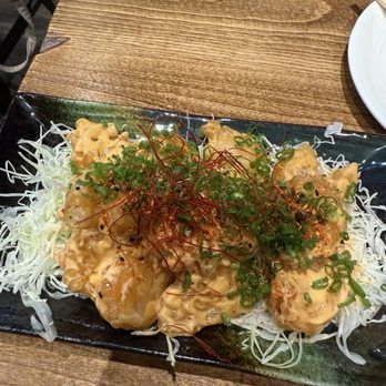 Kiraku - rock shrimp - 3/5 - not my favorite - Tapas/Small Plates Near Me - Berkeley, California