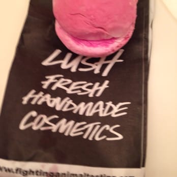 Lush Cosmetics - Rose bath bomb on the bag - Cosmetics & Beauty Supply Near Me - Pleasanton, California