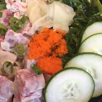 Da Coconut Cafe - Tuna poke with wasabi/mayo - Poke Near Me - Temecula, California