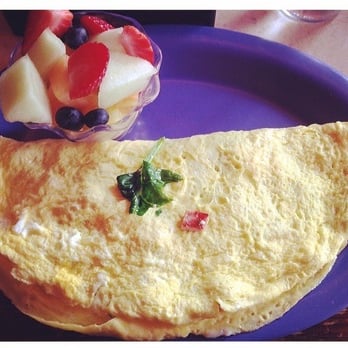 Spot Cafe - Omelette with fruit cup side. - French Near Me - Watertown, Massachusetts Spot Cafe - Omelette with fruit cup side. - French Near Me - Watertown, Massachusetts