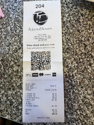 Tito's Diner by null