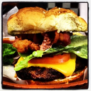 Sliders Burger - Bison bacon cheeseburger - Burgers Near Me - San Jose, California Sliders Burger - Bison bacon cheeseburger - Burgers Near Me - San Jose, California