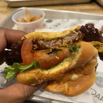 Shake Shack River North - Shack burger add pickles it was good - Burgers Near Me - Chicago, Illinois