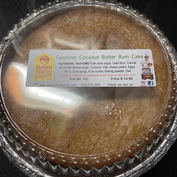 Goodway Gourmet - Coconut rum cake for the win!! - Bakeries Near Me - Troy, New York Goodway Gourmet - Coconut rum cake for the win!! - Bakeries Near Me - Troy, New York