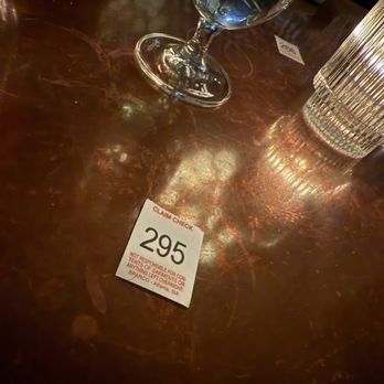 Wayfare Tavern - Claim ticket to pick up my left overs. Nice touch. - American Near Me - San Francisco, California Wayfare Tavern - Claim ticket to pick up my left overs. Nice touch. - American Near Me - San Francisco, California