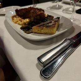 Pork chop entree. Pork chop entree.