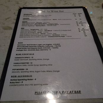 Del Re Wine Bar  - Wine Bars Near Me - Los Angeles, California