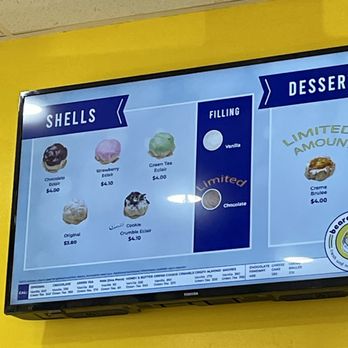 Beard Papa’s - Menu - Desserts Near Me - Concord, California