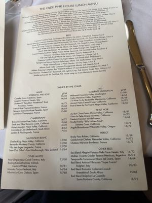 Menu photo 4 The Olde Pink House Savannah, GA Menu photo 4 The Olde Pink House Savannah, GA