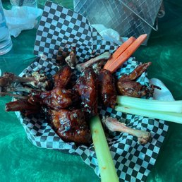 Bbq wings are fire