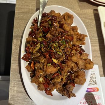 Lao Sze Chuan - 604. Chefs Special Dry Chili Chicken - Chinese Near Me - Evanston, Illinois Lao Sze Chuan - 604. Chefs Special Dry Chili Chicken - Chinese Near Me - Evanston, Illinois