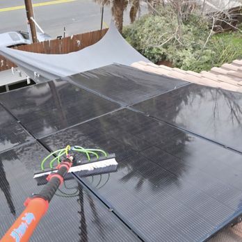 Power Pro Solar Cleaners - Cleaning process - Solar Panel Cleaning Near Me - Encino , California