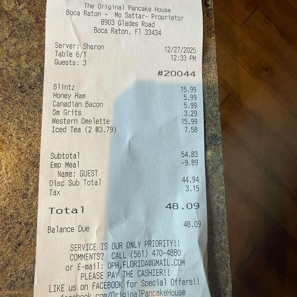 Original Pancake House - Breakfast & Brunch Near Me - Boca Raton, Florida