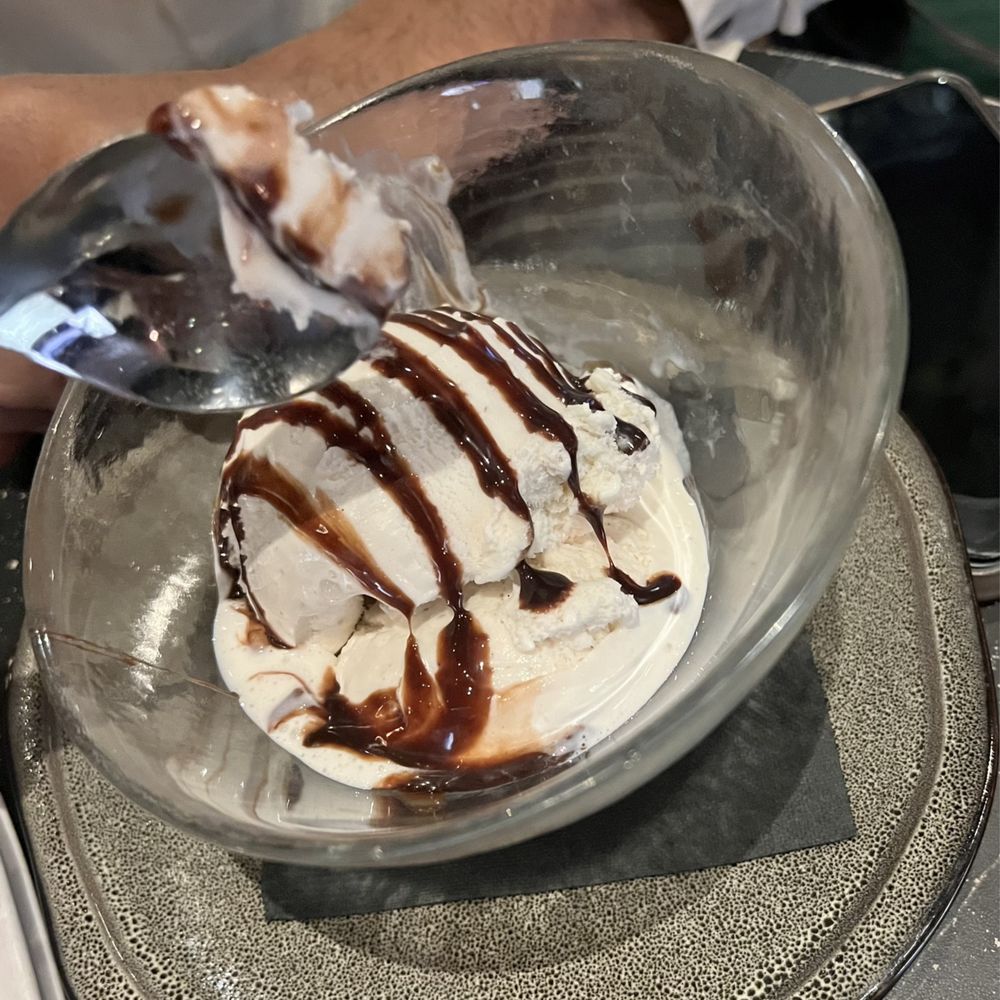 CBR - Gelato with requested chocolate syrup. Refreshing. - New American Near Me - Chicago, Illinois CBR - Gelato with requested chocolate syrup. Refreshing. - New American Near Me - Chicago, Illinois