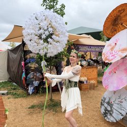 Washington Midsummer Renaissance Faire - My giant dandelion :)