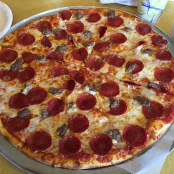 Quattro Formaggi - Pepperoni and ground beef pizza! - Italian Near Me - Alexandria, Virginia