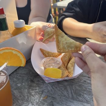 The Funky Cuda - Cajun Crab Rangoon - Wine Bars Near Me - Fort Pierce, Florida