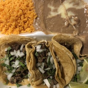 Javi Mexican Grill Restaurant - Steak taco dinner. DELICIOUS - Mexican Near Me - West Chicago, Illinois Javi Mexican Grill Restaurant - Steak taco dinner. DELICIOUS - Mexican Near Me - West Chicago, Illinois
