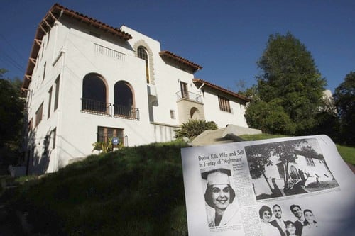 ●MURDER MANSIN Real Haunted Houses: Los Feliz Murder Mansion - Majanka