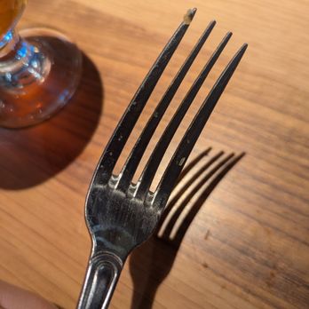 BJ's Restaurant & Brewhouse - A separate time of food chunks on silverware. - Pizza Near Me - Cerritos, California BJ's Restaurant & Brewhouse - A separate time of food chunks on silverware. - Pizza Near Me - Cerritos, California