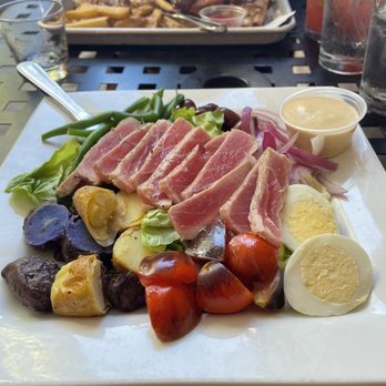 Auburn Alehouse - Salad Nicoise and BBQ ribs. - American Near Me - Auburn, California Auburn Alehouse - Salad Nicoise and BBQ ribs. - American Near Me - Auburn, California