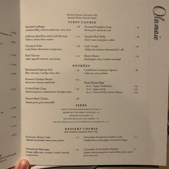 Olamaie - Menu - Southern Near Me - Austin, Texas Olamaie - Menu - Southern Near Me - Austin, Texas