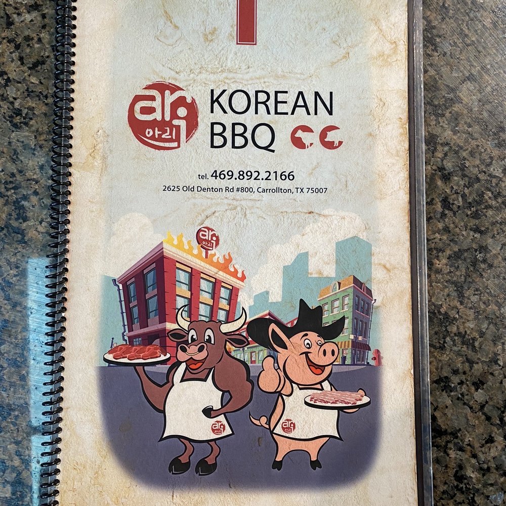 Ari Korean BBQ - Cover menu - Korean Near Me - Plano, Texas Ari Korean BBQ - Cover menu - Korean Near Me - Plano, Texas