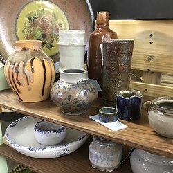 Blue Horseshoe Antiques and Collectibles - Blue Horseshoe Pottery, Ramseur, NC