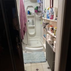 Cheshire Handyman Services - Need to replace the shower with a new shower kit as this one is starting to crumble and don't want any water damage or mole to sit in