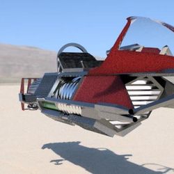 Magus Effects - Speeder Bike 3D Design file.