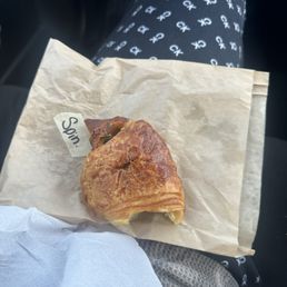 Spinach and Cheddar Croissant