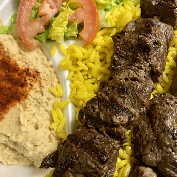 The Green Olive - 1. Beef Kabob - Mediterranean Near Me - Gardena, California The Green Olive - 1. Beef Kabob - Mediterranean Near Me - Gardena, California