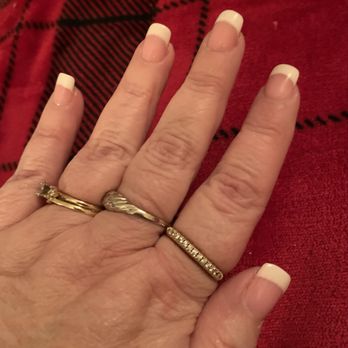 Hp Nail Salon - French manicure. This will last me almost 5 weeks. - Nail Salons Near Me - Wilkesboro, North Carolina Hp Nail Salon - French manicure. This will last me almost 5 weeks. - Nail Salons Near Me - Wilkesboro, North Carolina