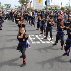 Mind & Body Martial Arts - Tet Parade demonstration in Little Saigon, Westminster, CA