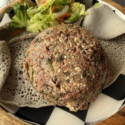 Addis Ethiopian Restaurant - Kitfo Special