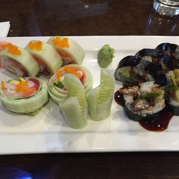 U-Me Sushi - Mexican Roll (L) Rock N' Roll (R) - Japanese Near Me - Woodhaven, New York