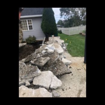 Tony's Drain & Sewer Cleaning - Unnecessary driveway hole - Plumbing Near Me - Aurora, Illinois